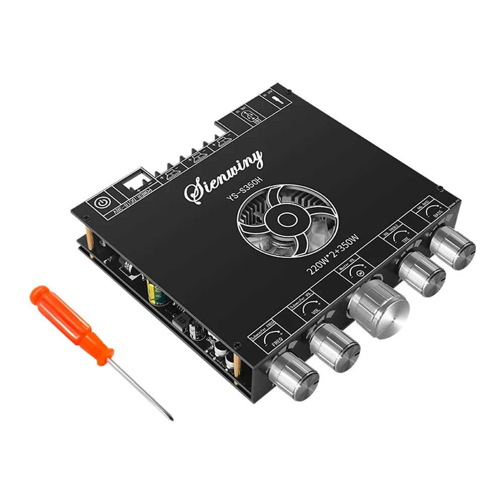 YS S350H TPA3251 220W*2+350W BT 5.1 Subwoofer Amplifier Board 2.1 Channel Power Audio Stereo Amplifier Board Bass AMP APP