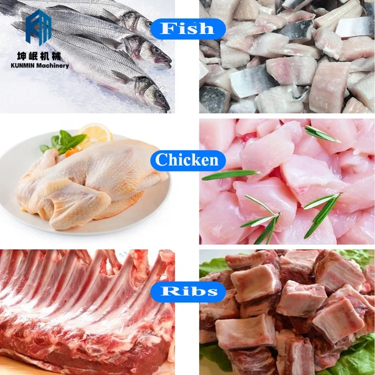 Most Convenient And Efficient Cuber Automatic Fish Fillets Cutting Machine
