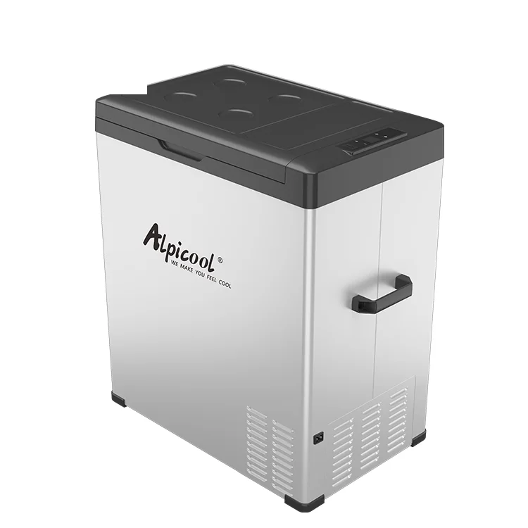 C75 large 75L Portable Camping Cooler LG dc Compressor Optional Car Fridges convenient app control battery mini refrigerator