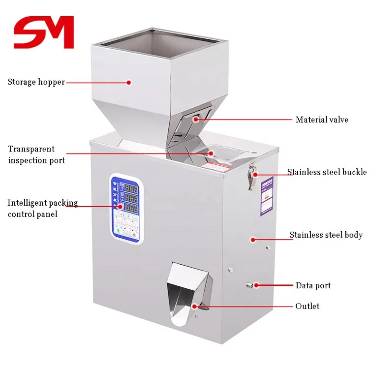 High Quality Intelligent Bubble Tea Leaves Eraser Packing Machine