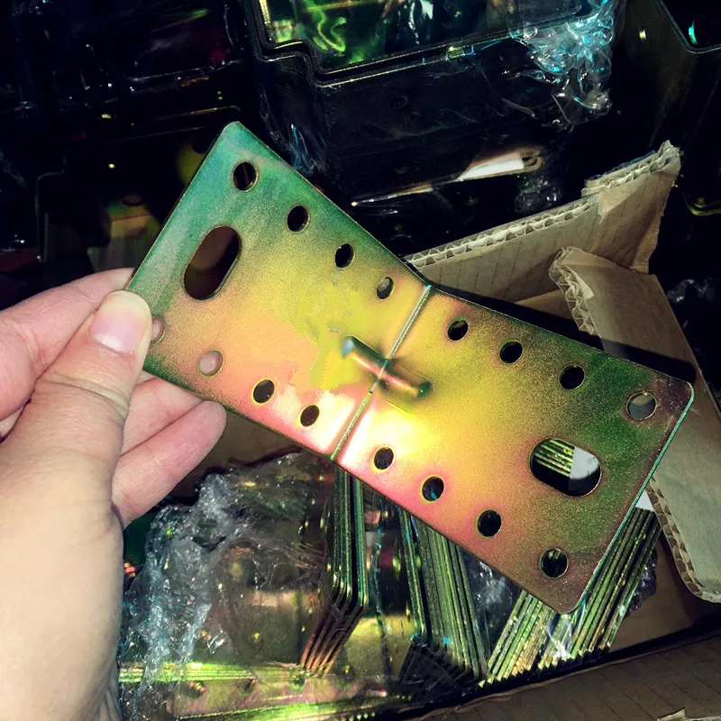 Custom Galvanized Metal Wood Angle Timber Connector Galvanized I Beam Antenna Steel Beam Cross Metal Bracket for Wood Table Legs