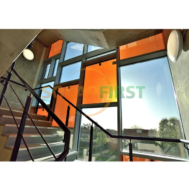 Solarfirst Hot Sale Cdte 20% 40% 80% 64W 72W 94W Transparent Thin Film Solar Panel