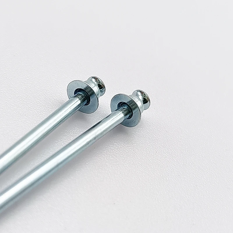 3.2 * 2.4 mm Countersunk head Steel Pull Thru pt Rivets Galvanized