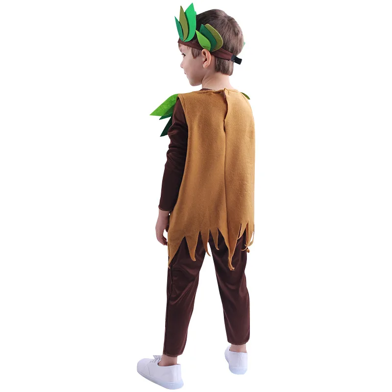 Unisex Halloween Brown Tree Kid Costume PLAN-001