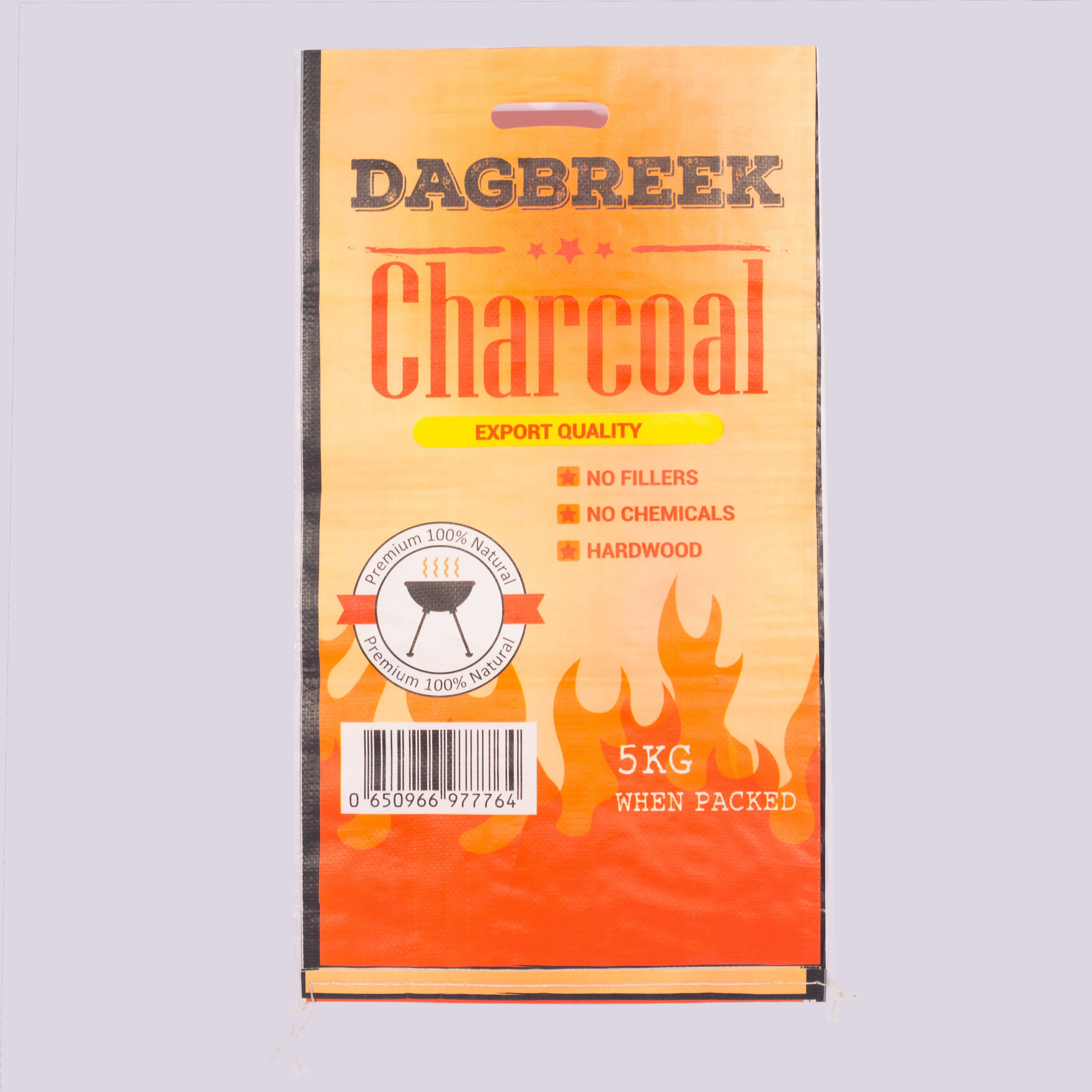 3kg 5kg 25kg laminated pp woven bag for coal packaging charcoal hardwood lump charcoal briquettes packing bags 10kg