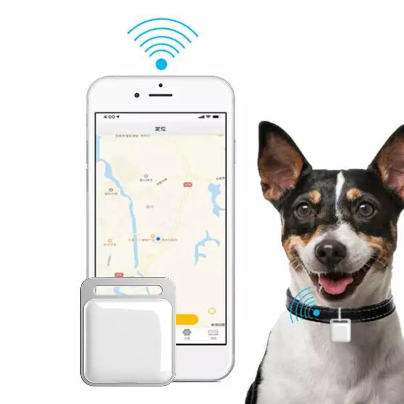 Mini Pet GPS Tracker Airtag Find My Device Tag Key Finder Tag Car Locator Tracking Device Dog Tracker Location Anti-lost Alarm