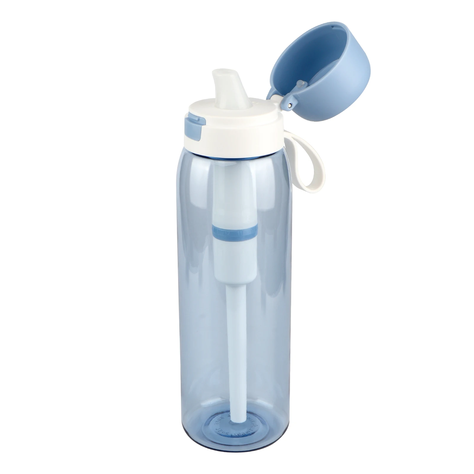 2022 New Plastic tritan water bottle with filter tritan bottle filter water filter bottle wholesale