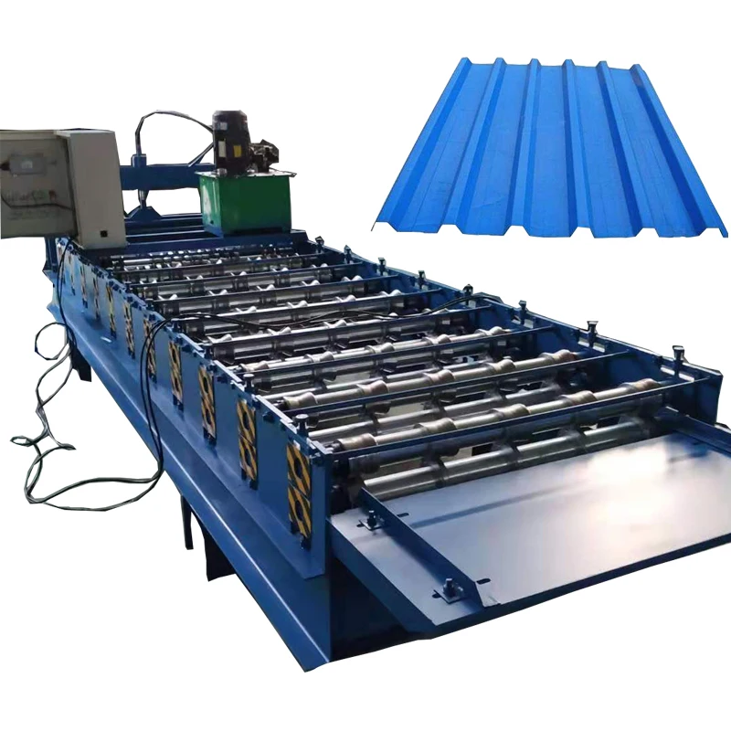 Stud and Track Manual Roof Rool Terazza Tile Making Ceiling Machine Metal Roof Roll Forming Machine