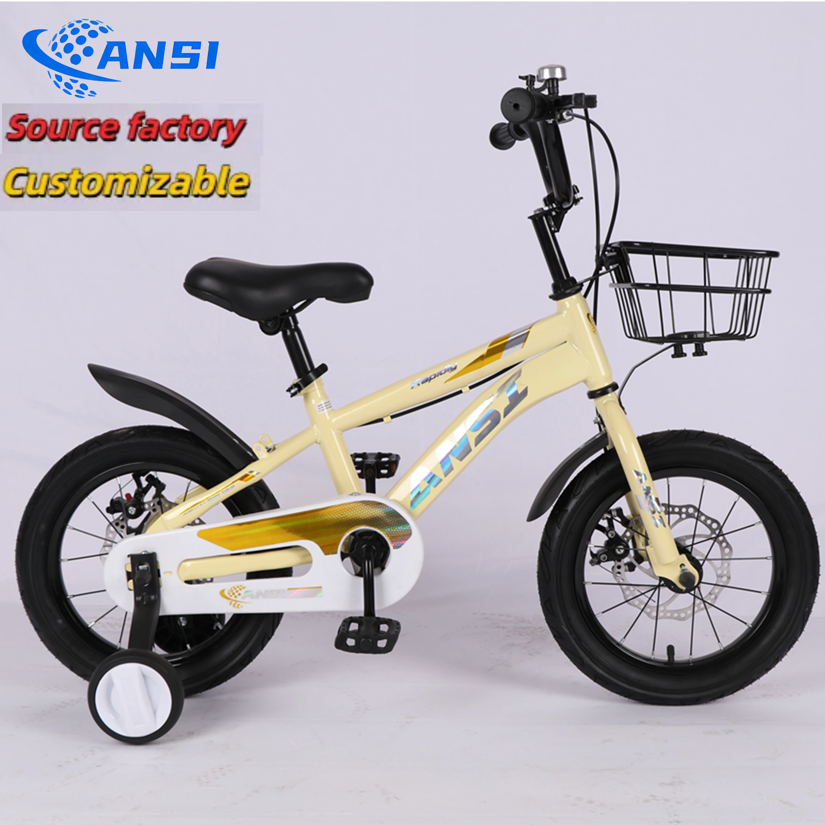 Новая индивидуальная детская коляска 12/14/16/18/20 дюймов с мигающими колесами для детских велосипедов. Детские коляски детские велосипеды