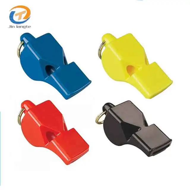 High Quality Durable Using Various Plastic survival  Whistle Plastic Toy Whistle