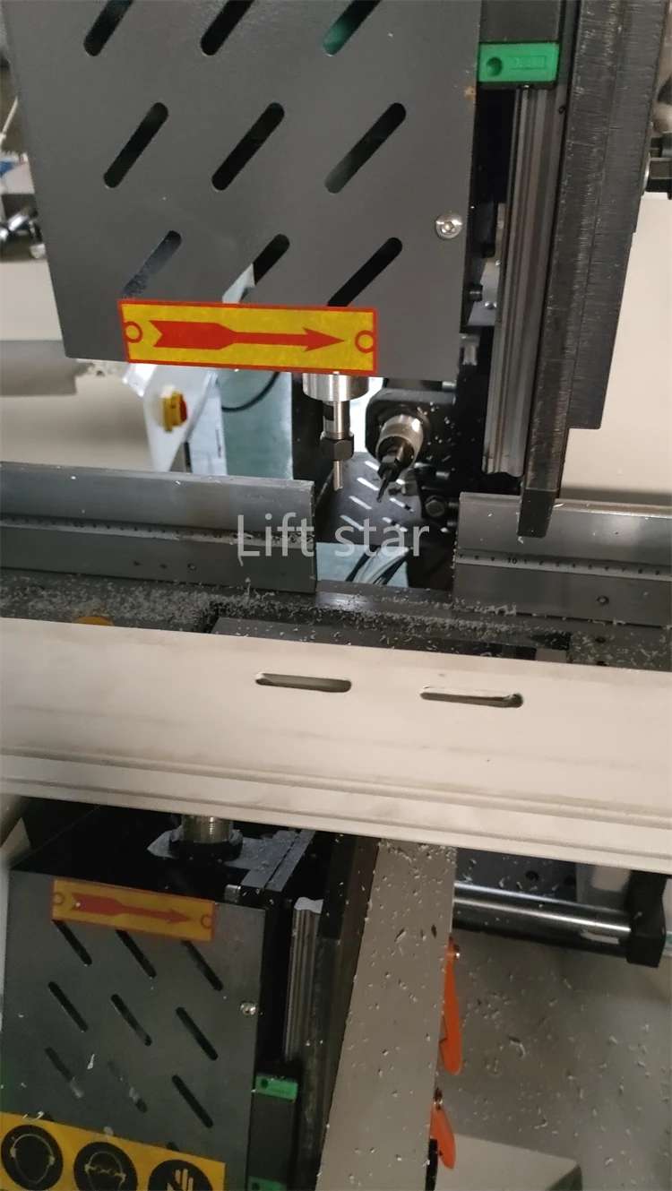 upvc window water slot router upvc window water milling machine