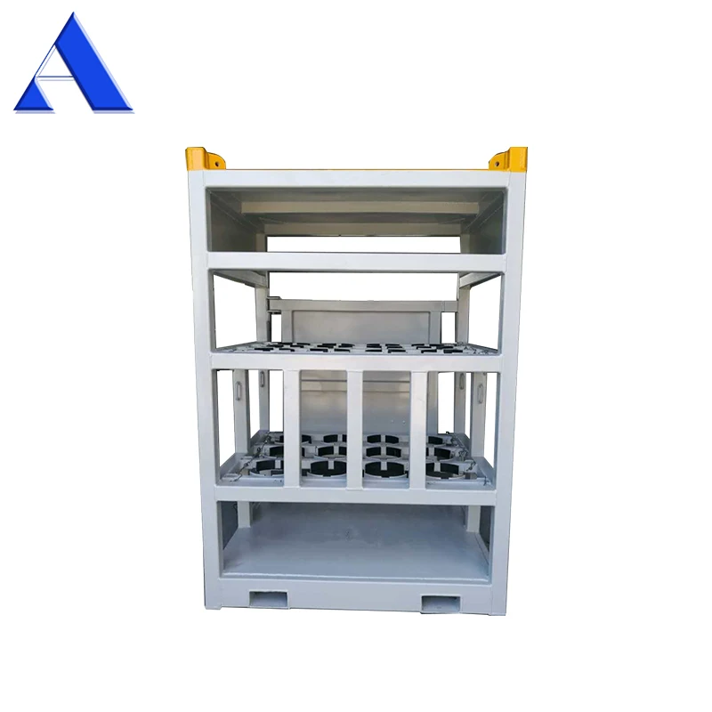DNV 2.7-1 Standard Gas Cylinder 16 Bottle Offshore Rack Price for Sale in Dalian