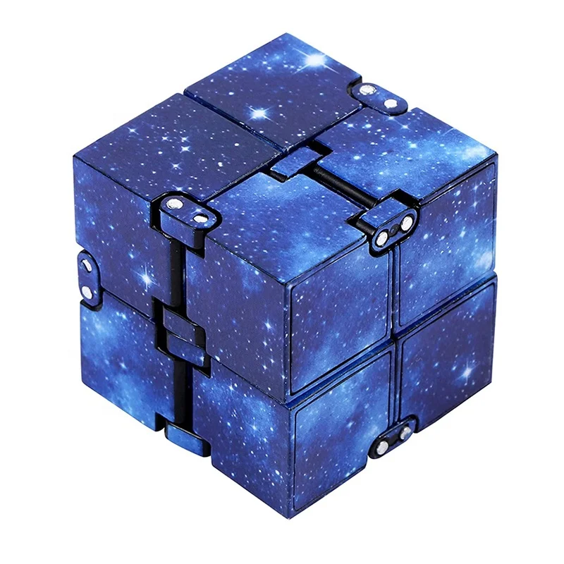 
Hot selling Mini New Infinity Cube Second Generation Decompressed Toys Galaxy Infinity Cube Fidget Toy 