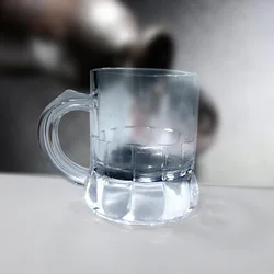 Cheap whiskey martini mini beer mug tea cup 100ml shot glasses with handle