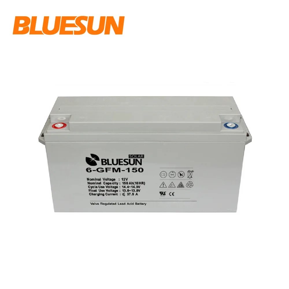 Solar Rechargeable Battery 12v 150ah 200ah 250ah Deep Cycle Storage Batteries