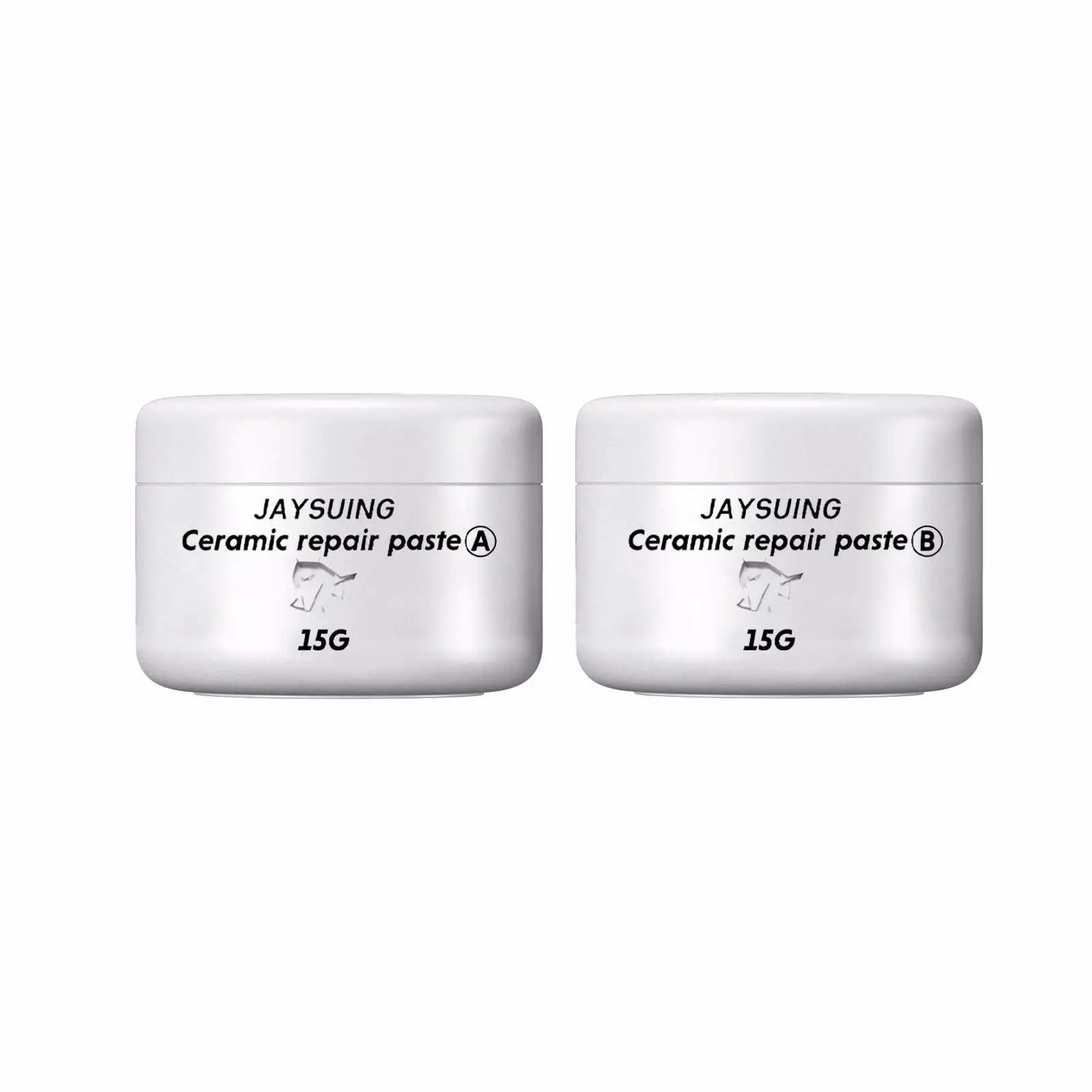 Jaysuing Ceramic tile repair agent Ceramic paste tile glue Strong adhesive toilet marble pit glaze repair