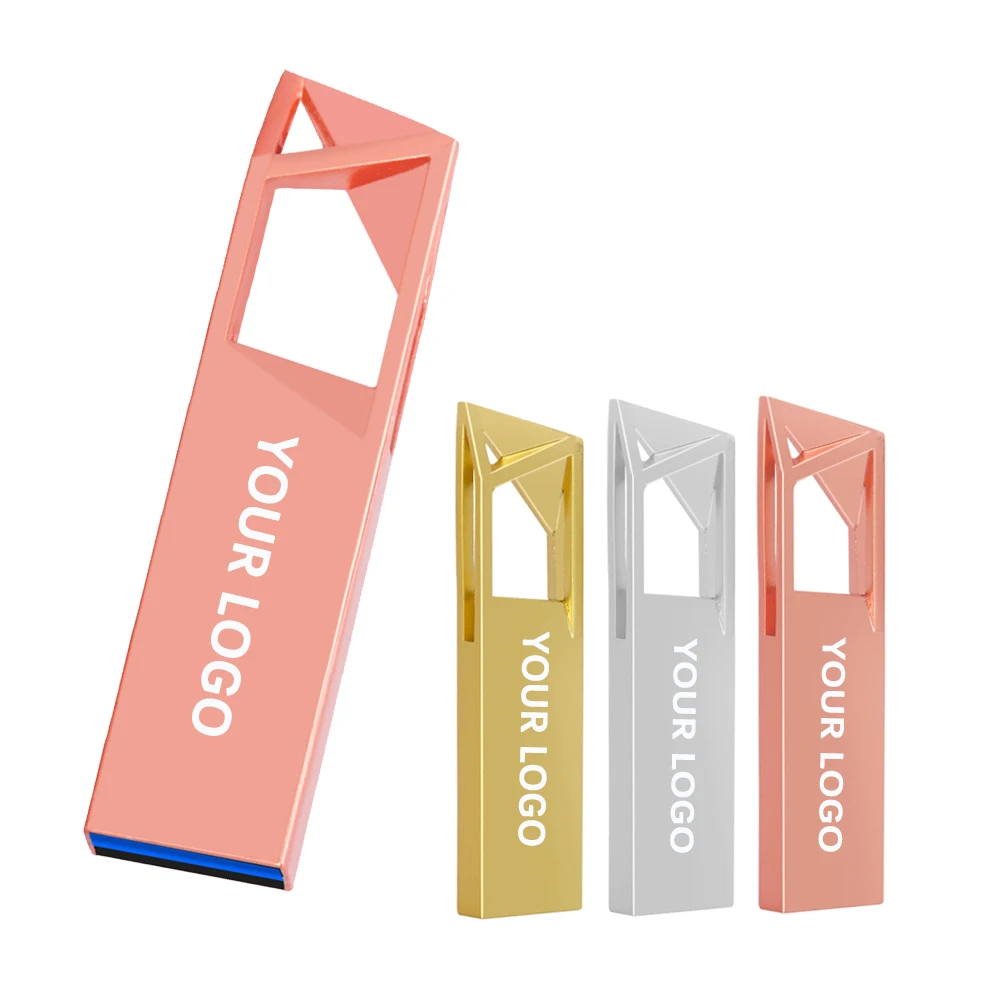 Ultra Mini USB Flash Drive 32GB 16GB 8GB 4GB Metal Pen Drive Pendrive 128 64 32 16 8 GB USB Flash Personalized USB Stick