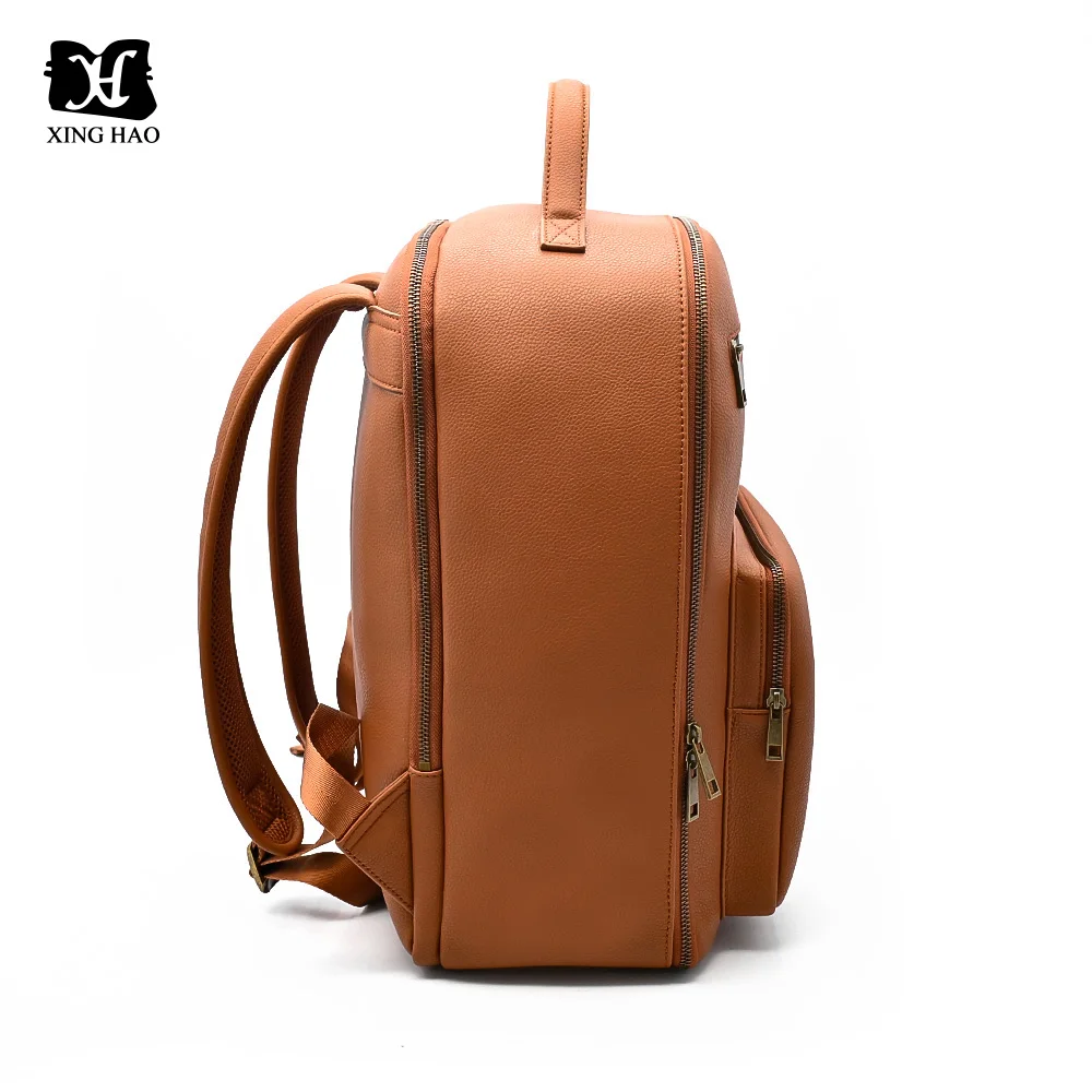 Custom Multi-functional Large Capacity leather Waterproof DSLR Camera Backpack Knapsack Camera Video Bags for photography