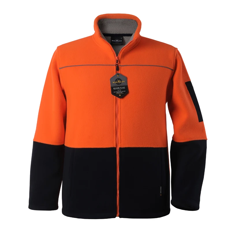 
Mens Fleece Jacket Custom Winter Coat High Visibility Jacket 