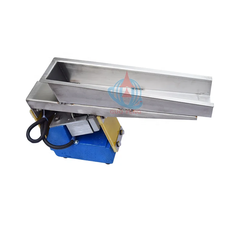 GZV series fertilizer walnut shells vibrating pan feeder vibro conveyor machine price