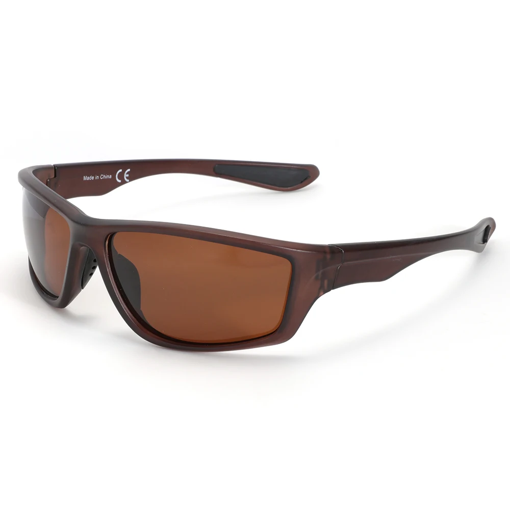 630004  Custom Men Polarized Night Lens PC Frames Cycling Sun Glasses Sunglasses Sports