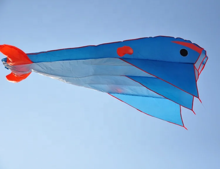 Easy fly dolphin inflatable power kite from professional kite factroy