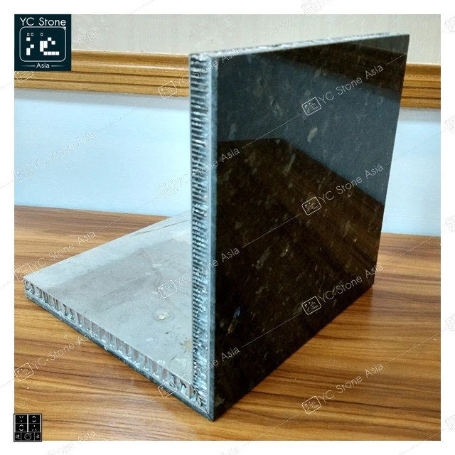 
Cheap Factory Direct Sales High Quality Waterproof Exterior Natural Marble Granite Black Stone Honeycomb For Wall Cladding 