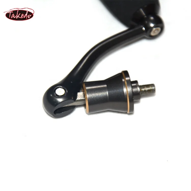 TAKEDO SR04 EVA Handle Knob Metal  Reel Handle Components For Fishing Reel Handle Replacement For Baitcasting Fishing Reel