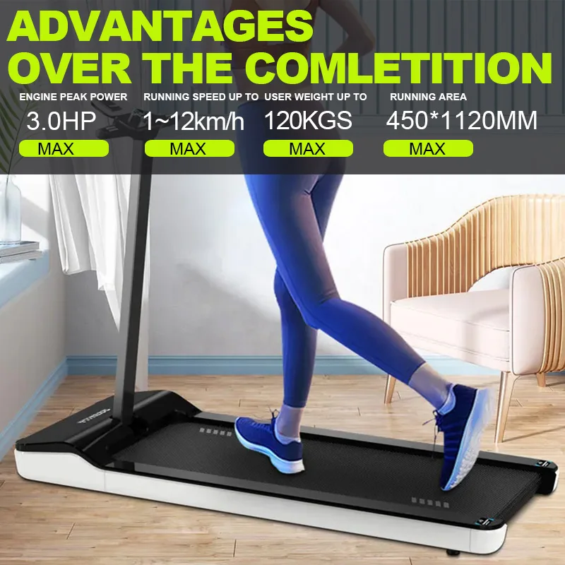 CIAPO Walking Pad 2 New Under Desk Home Treadmill  Foldable Running Machine Walking Pad Treadmill Mini Treadmill