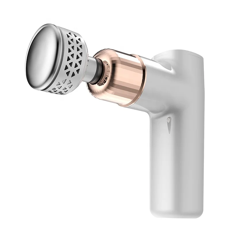 Mini Heat Fascia Massage Gun Electric Massager 2022 Dropshipping Hot and Cold Back Muscle Massage Gun For Full Body