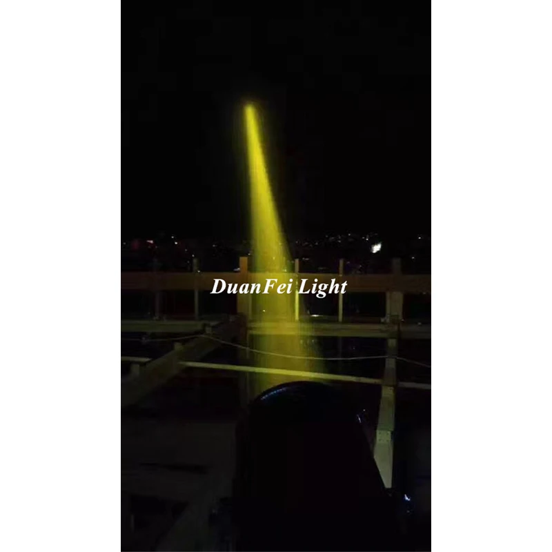 Outdoor night 5kw tracker light 5000W sky search light beam projector for theme park  building roof top used