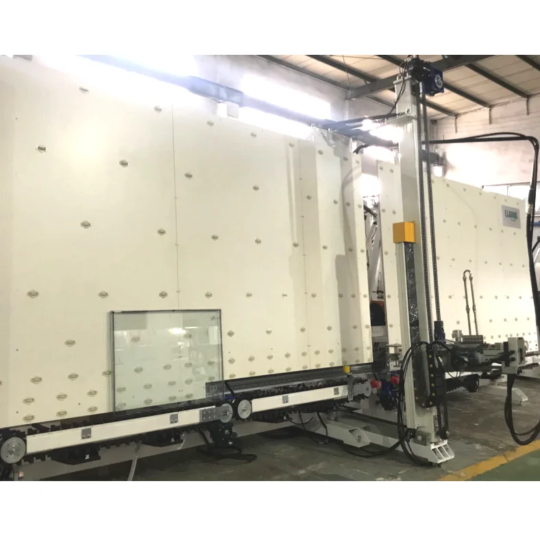 LJTJ2540 Automatic Vertical Insulating Glass Sealing Robot Adopt Japan Yaskawa Servo Motor Door and Window Glue Machine