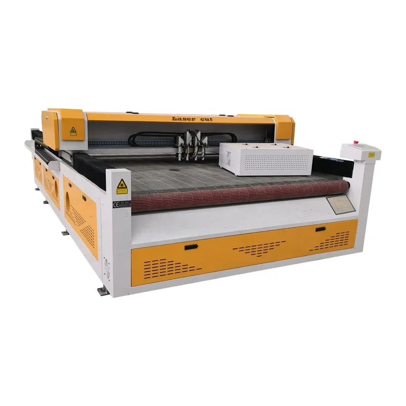 JNKEVO 80w 100w 130w 150w Autofeeding 1325 1525 1530 Co2 Laser Cutting Machine For Fabric, Leather, Cloth