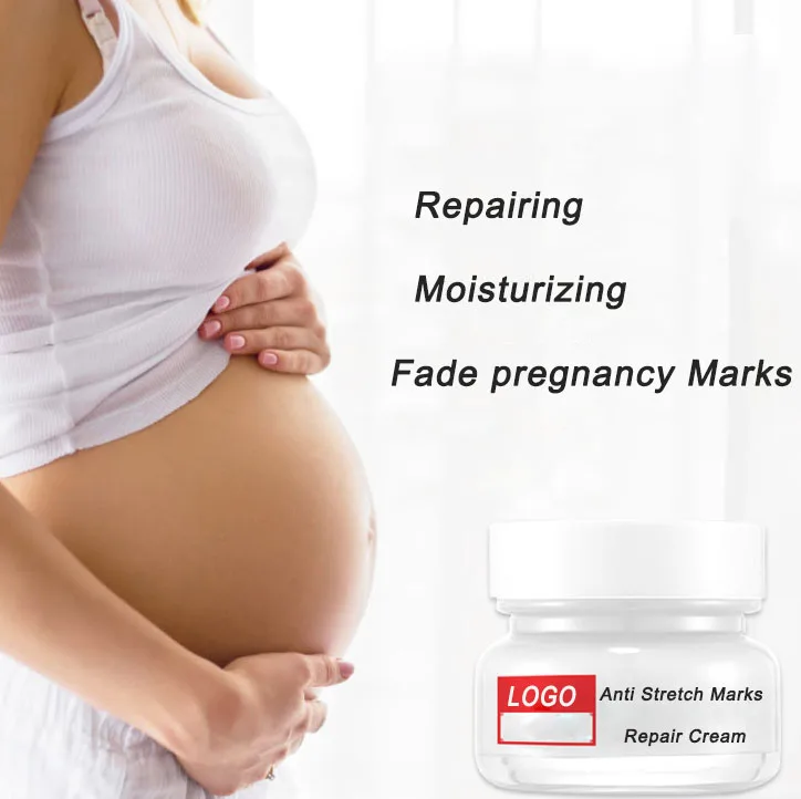 Private Label Natural Organic Nourishing Smoothing Anti Aging Anti Scar Repair Pregnancy Stretch Mark Removal Cream