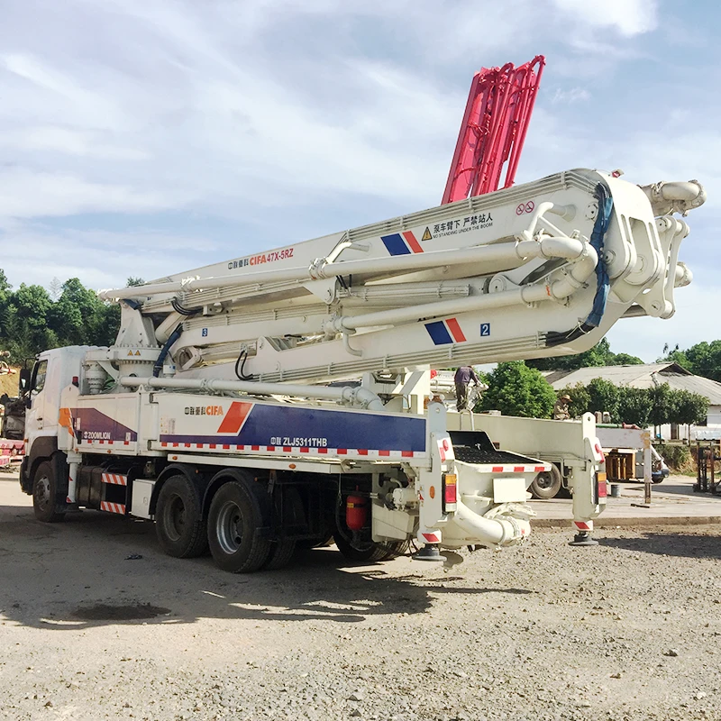 Reliable Used Pump Concrete Machine Japan Hino 700 Beton Pump 6x4 Trucks Prices