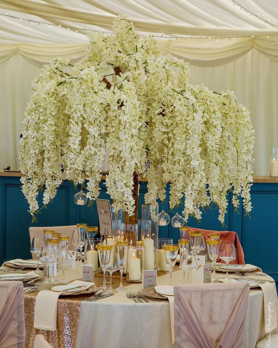 high quality artificial tree 100 cm big cherry blossom artificial flower tree for outside