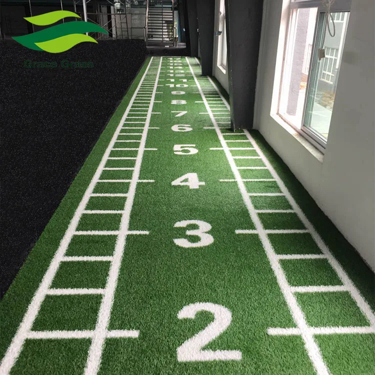 Sports Equipments Custom Design Indoor Turf Sled Track, Wear Resistant Outdoor Gym Flooring Grass/