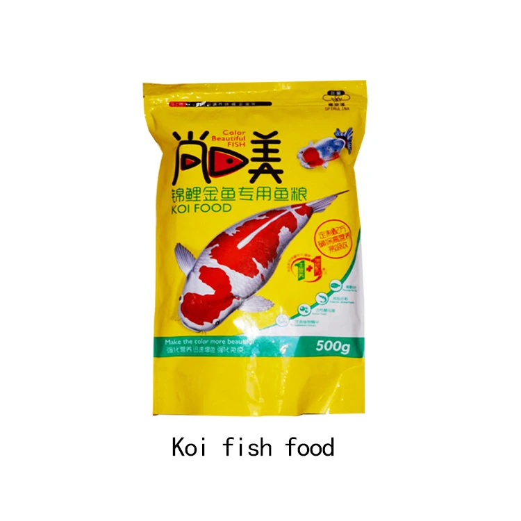 Small particle type Shangkoumei Koi blood parrot fish fish food   Blood parrot red feed koi goldfish tropical fish