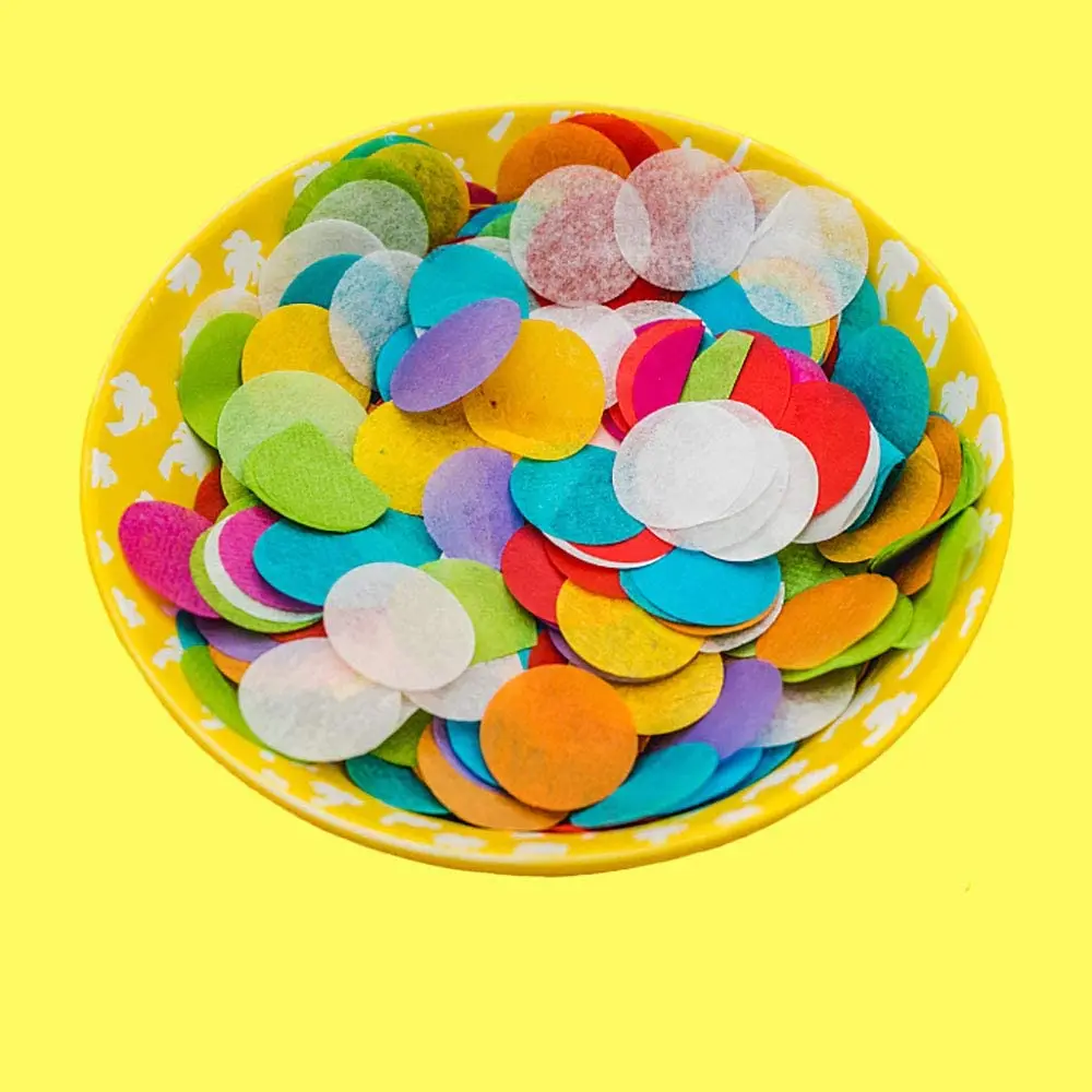 Factory supplies butterfly shape paper confetti