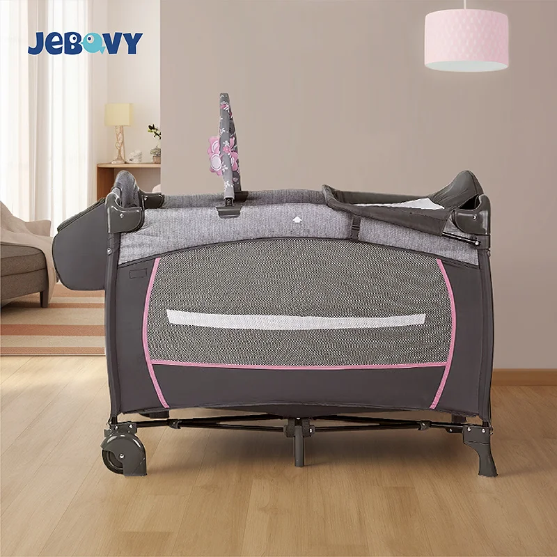 Manufacturer Baby Crib Culla Per Lettino Baby Bed for Infant with Toy Bar