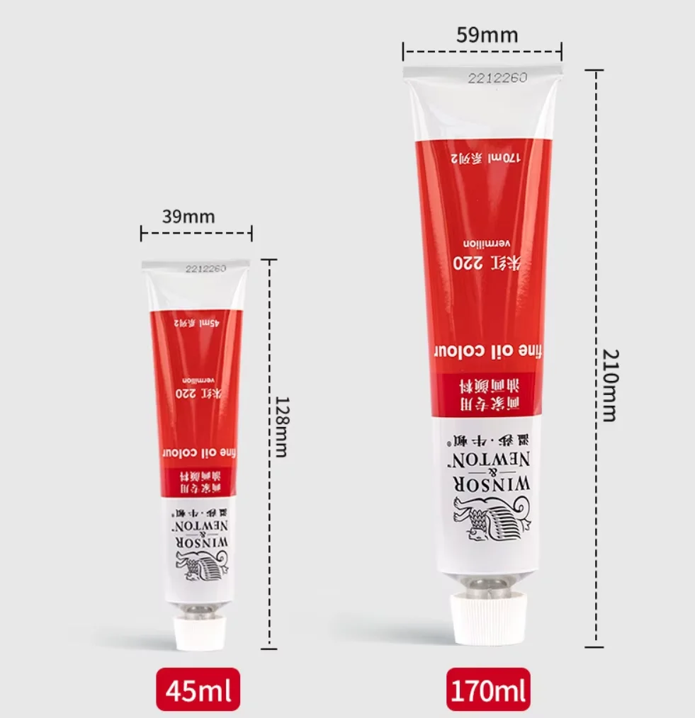 winsor & newton 45 ml and 170 ml tube professional artist level factory whole sale price oil paint