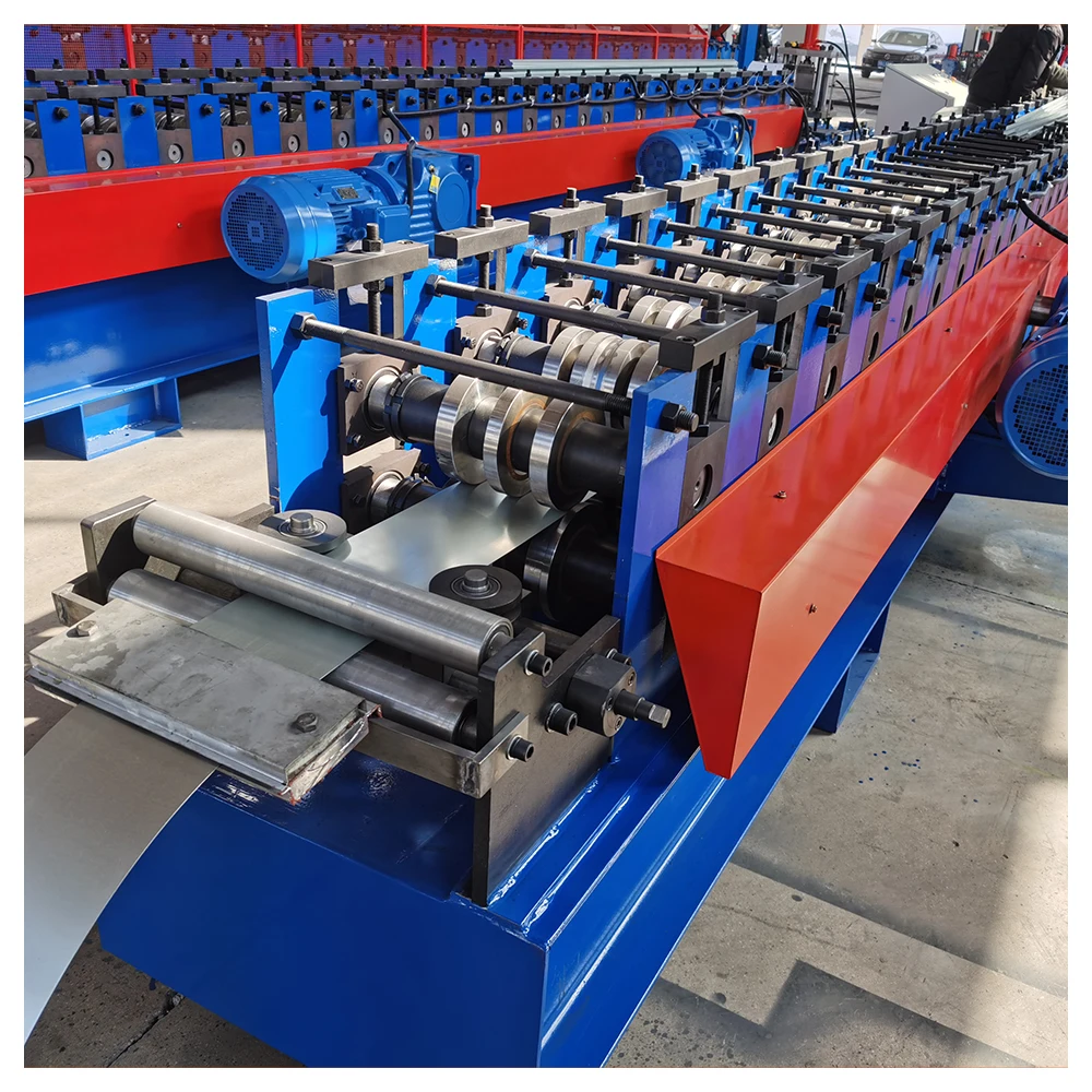 Stud and Track Roll Forming Machine Double Lines omega Profile Light Gauge Steel