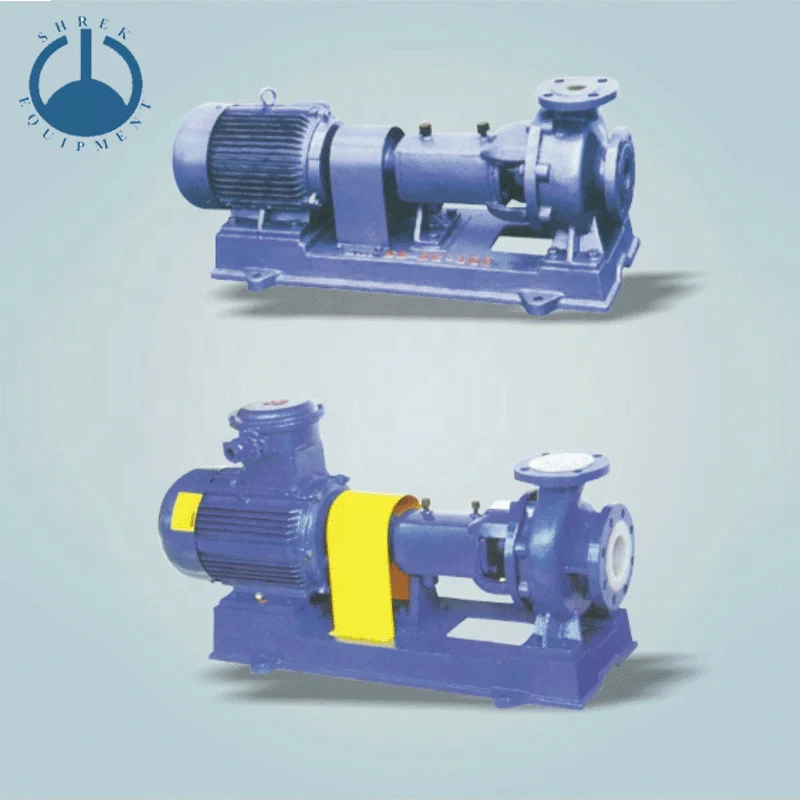 
Top quality CE certified fluorine plastic centrifugal pump/Corrosion resistant pipeline centrifugal pump 