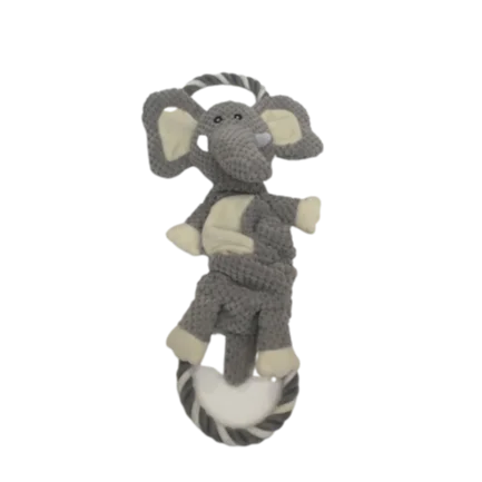 New Design Rope Anmimal Elephant Deer Cowpet Chewable Chewy Dogs Chew