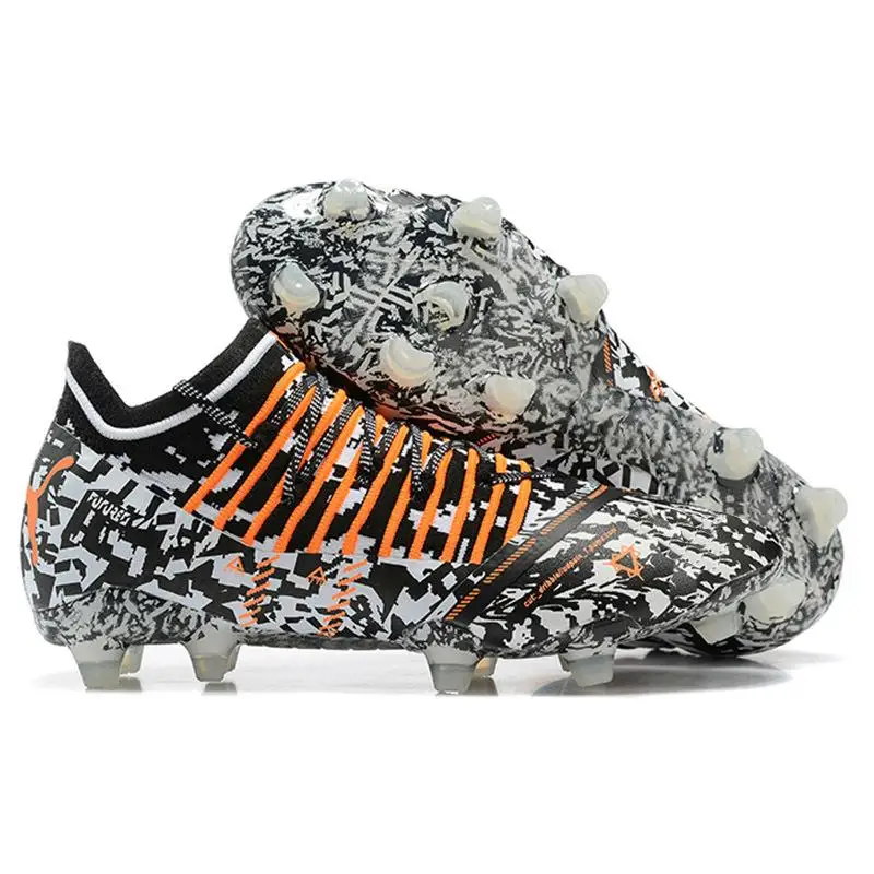 Mens Soccer Shoes Future Z 1.3 FG Teaser Limited Edition Cleats Light Blue Instinct Orange Black Red Black Football Boots