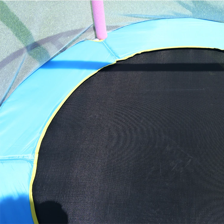 High Quality 55 inch Kids Mini Trampoline Fitness Round Trampoline With Handle Bar