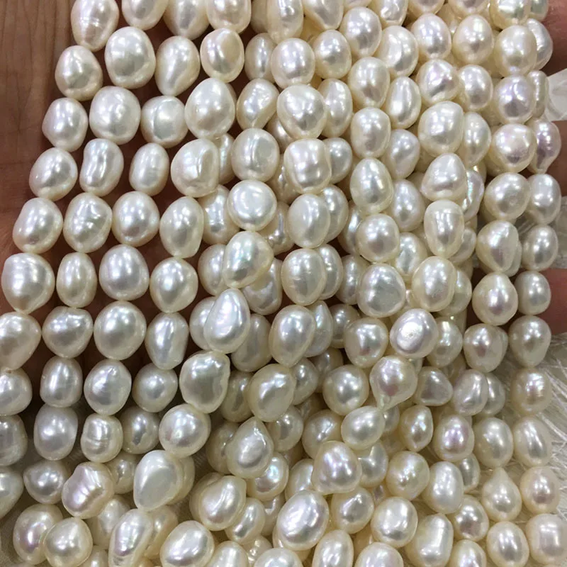 Popular Product 1A-3A Quality Natural Freshwater Baroque Pearl Strands For Necklace Jewelry