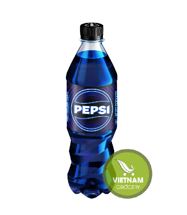 Pep.si Electric 500ml Carbonated Low Calorie Citrus Cola Flavoured Soft Drink with Sweeteners