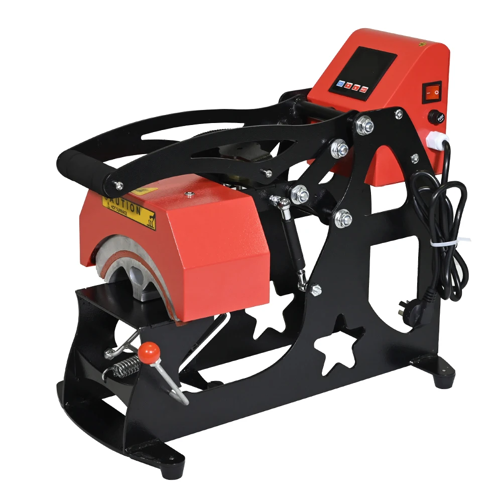 Xingyan Factory Wholesale High Pressure Sublimation Blank Printing Cap Press Machine Heat Press Transfer Hat
