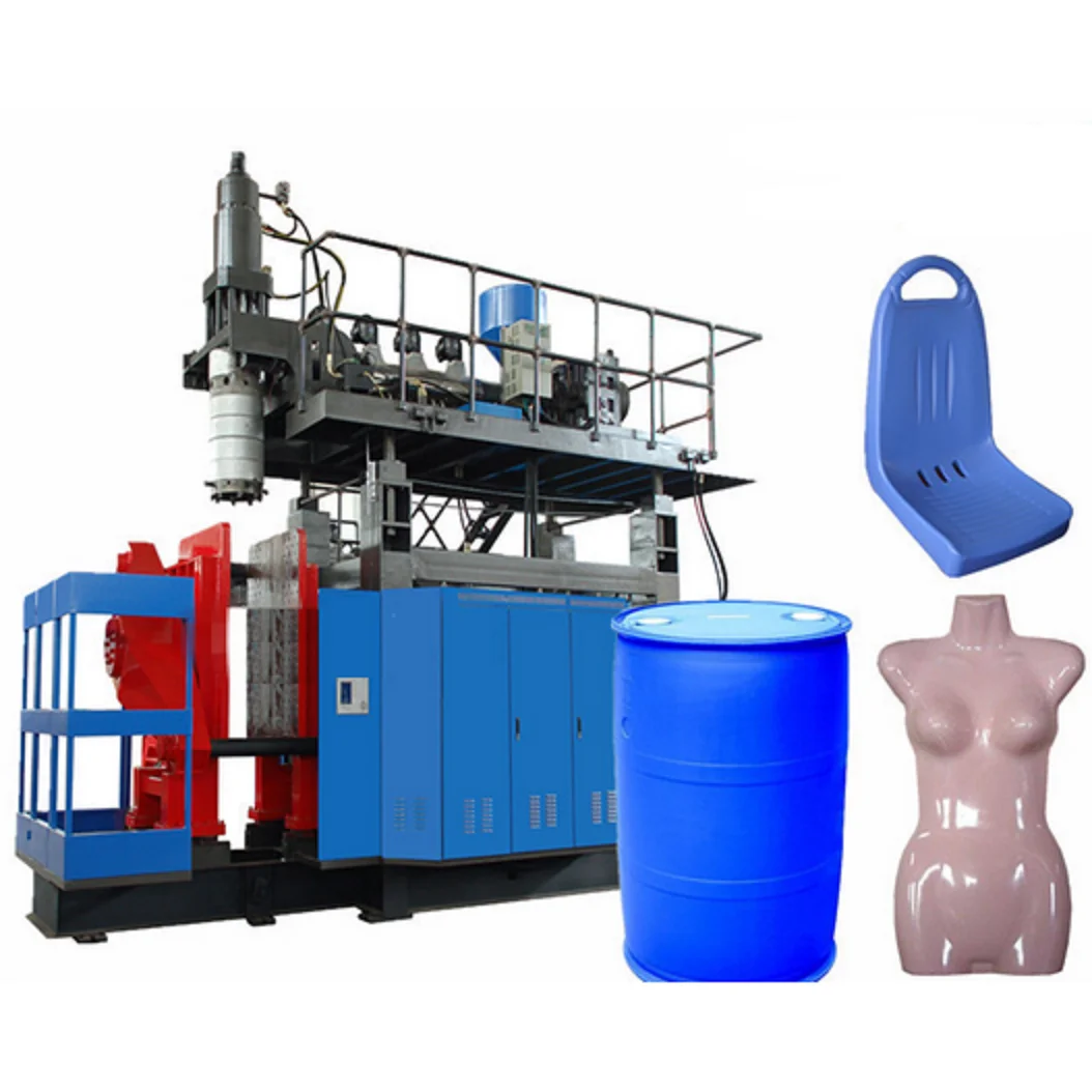 
Stacked barrel Extrusion blow molding machine 